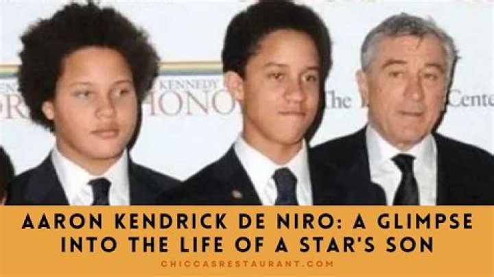 Aaron Kendrick De Niro: The Rising Star's Journey & Legacy