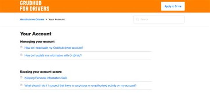 Grubhub Driver Help: FAQs, Support, & Application Info | Find Answers Now