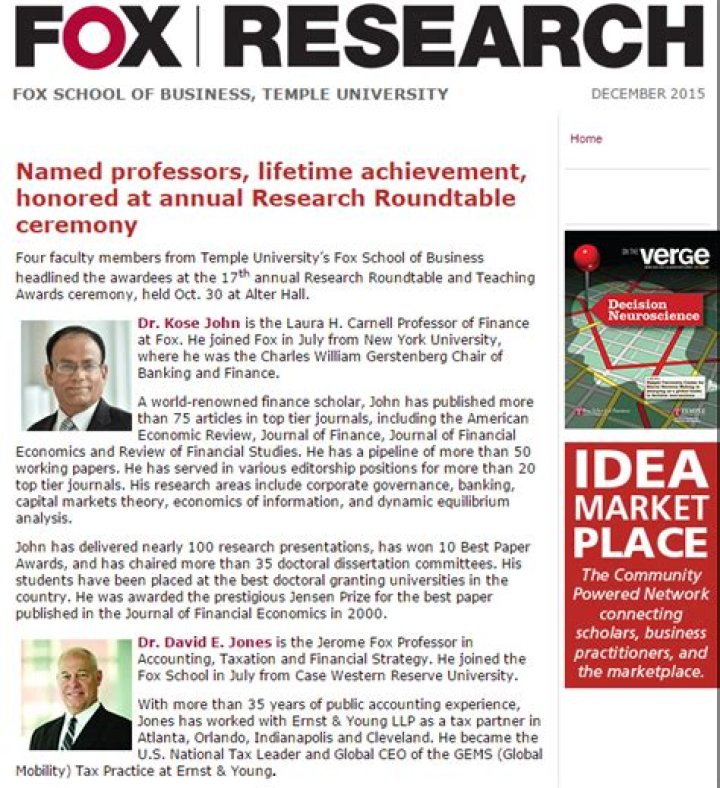 Jerome Fox Research & Info: Publications, ORCID & More