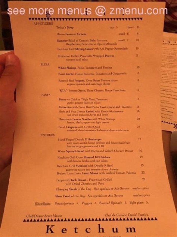 Ketchum Grill: Menu, Reviews & More - Find It Now!