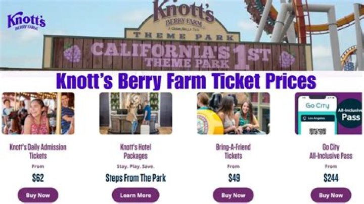 Knott's Berry Farm Tickets: Deals & Discounts!
