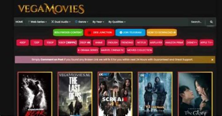 Vegamovies Alternatives in 2024: Stream Movies & TV Shows Legally